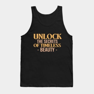 Beauty bloggers unlock timeless beauty Tank Top